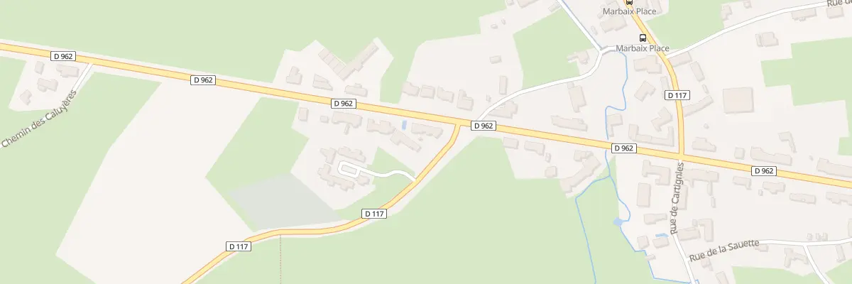 Plan du 73 N Rte Nationale à Marbaix