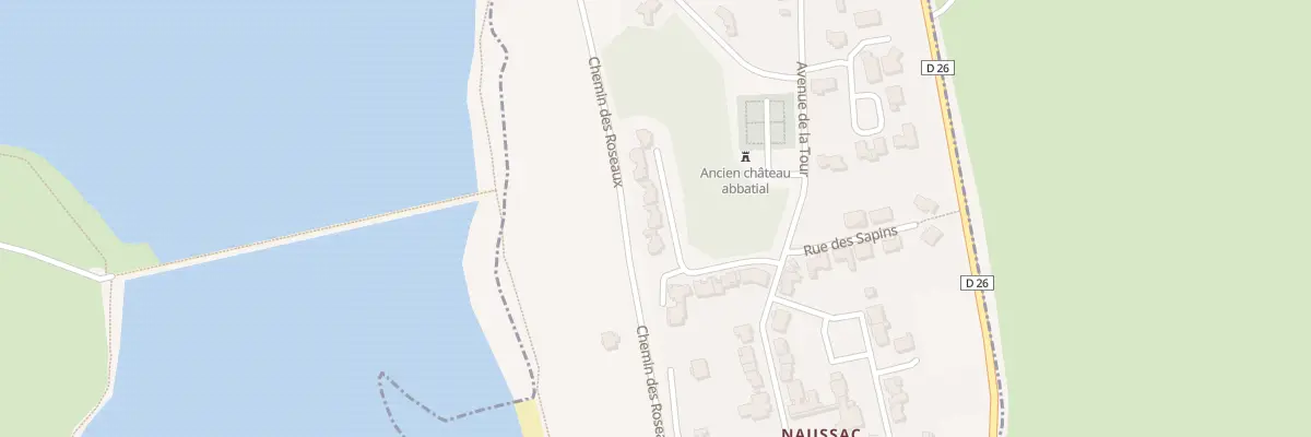 Plan du 4 Rue des Sous-bois à Naussac-Fontanes