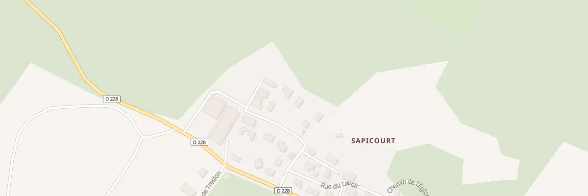 Plan du 6B Rue Gerbault à Courcelles-Sapicourt