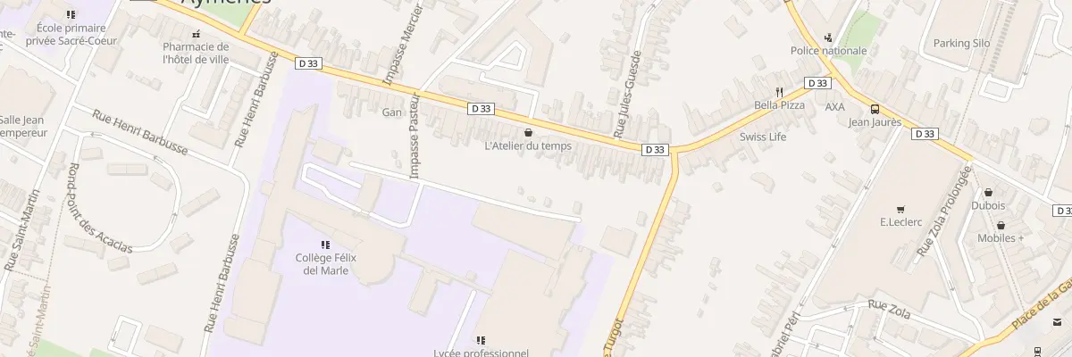 Plan du 71 Rue de l’Hôtel de Ville à Aulnoye-Aymeries