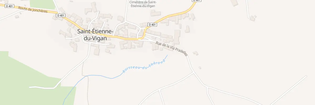 Plan du 5039 Le Bourg à Saint-Étienne-du-Vigan