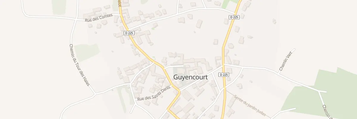 Plan du 3 Rue de l’Eglise à Guyencourt