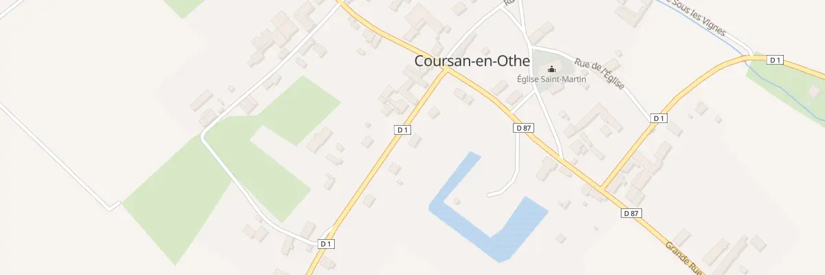 Plan du 5 Rte de Lasson à Coursan-en-Othe