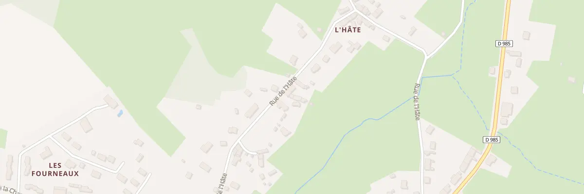 Plan du 37 Rue de l’Hâte à Saint-Honoré-les-Bains