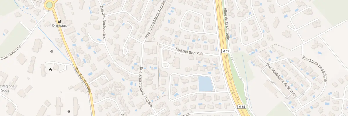 Plan du 97 Rue Del Bon Pais à Balaruc-les-Bains