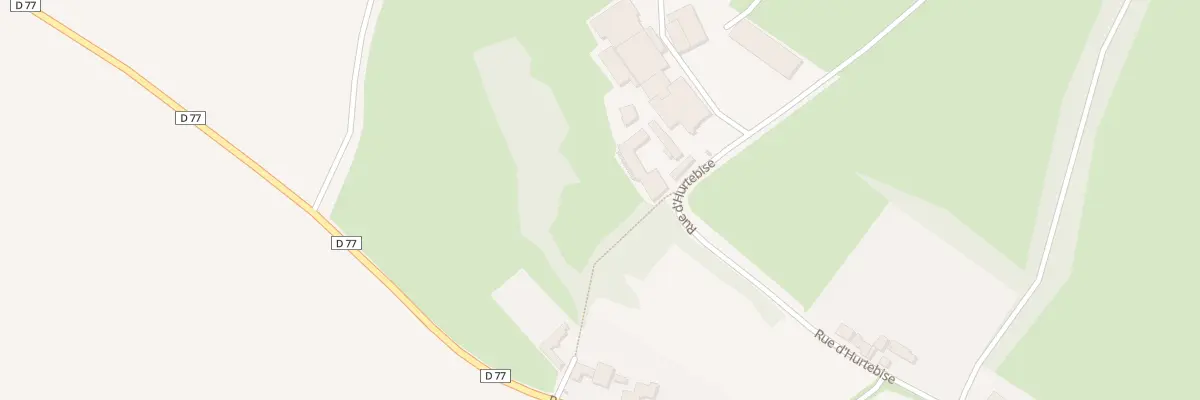 Plan du 1 Rue de Hurtebise à Haution