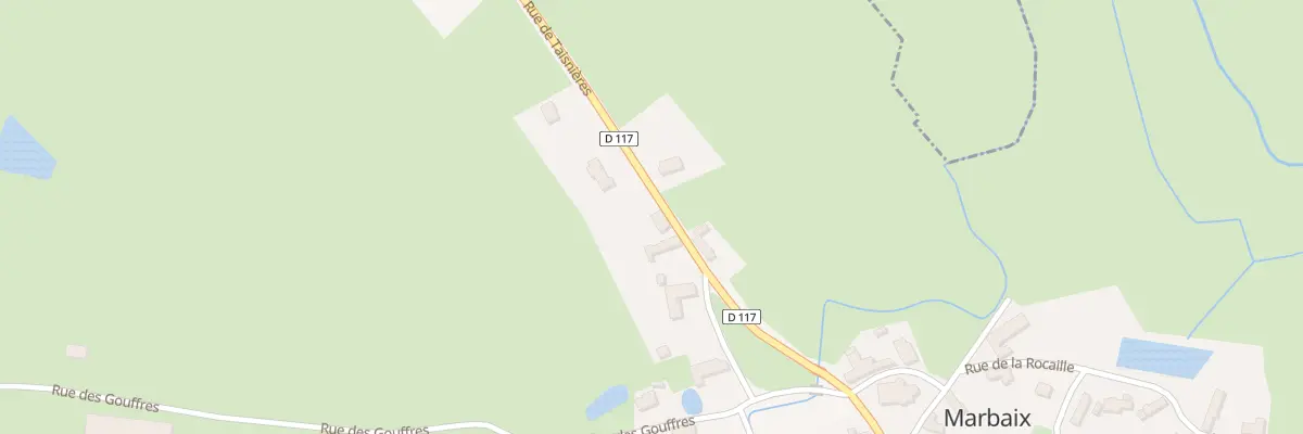 Plan du 37 Rue de Taisnieres à Marbaix