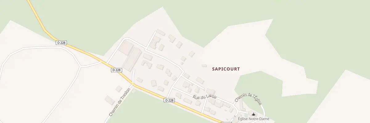 Plan du 2 Rue Gerbault à Courcelles-Sapicourt