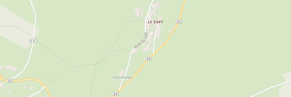 Plan du 33 Rte du Supt à Chalmazel-Jeansagnière