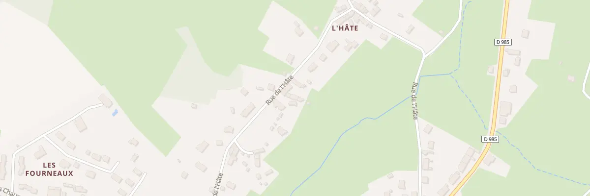 Plan du 39 Rue de l’Hâte à Saint-Honoré-les-Bains