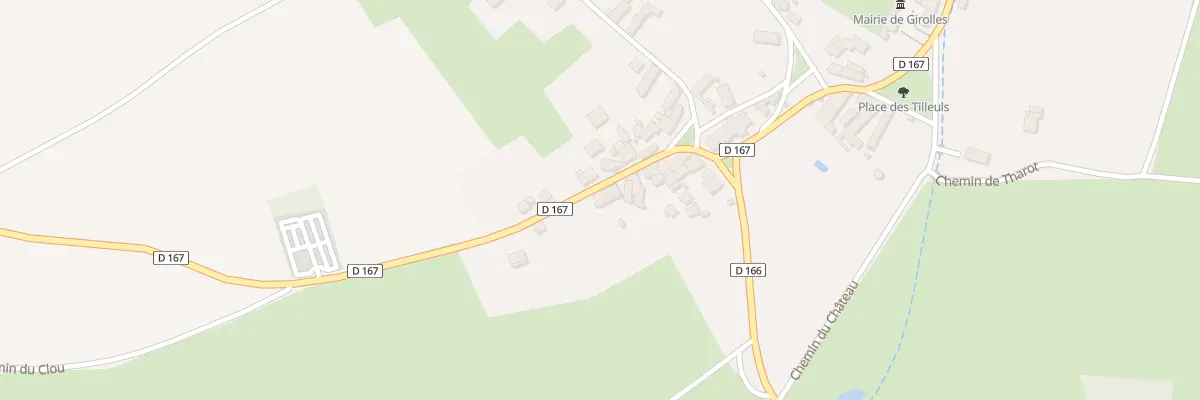 Plan du 7 Rte de Sermizelles à Girolles