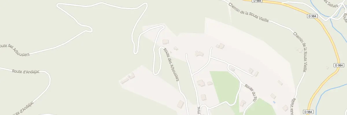 Plan du 5447 Le Meyran à Saint-Étienne-Vallée-Française