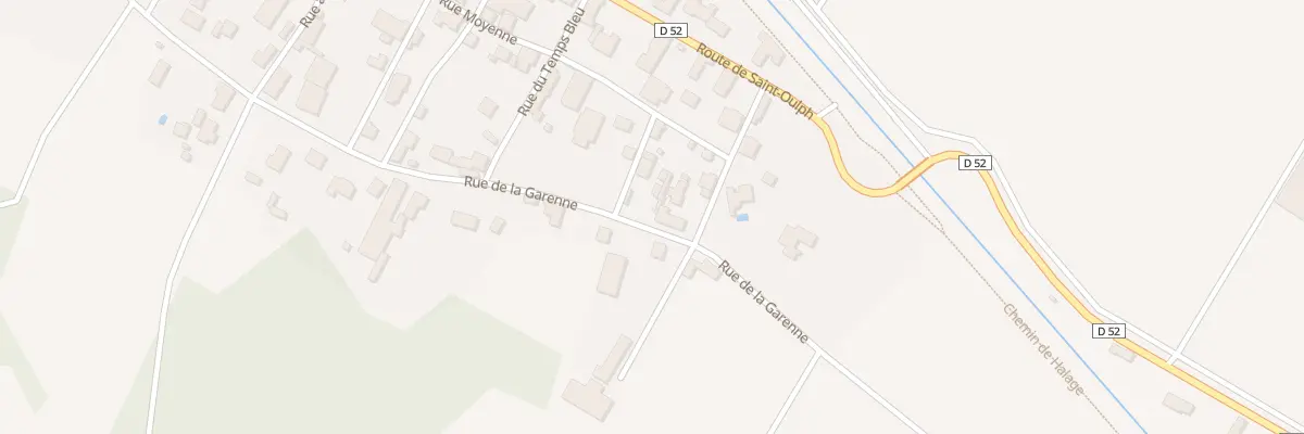 Plan du 3 Rue aux Loups à Clesles