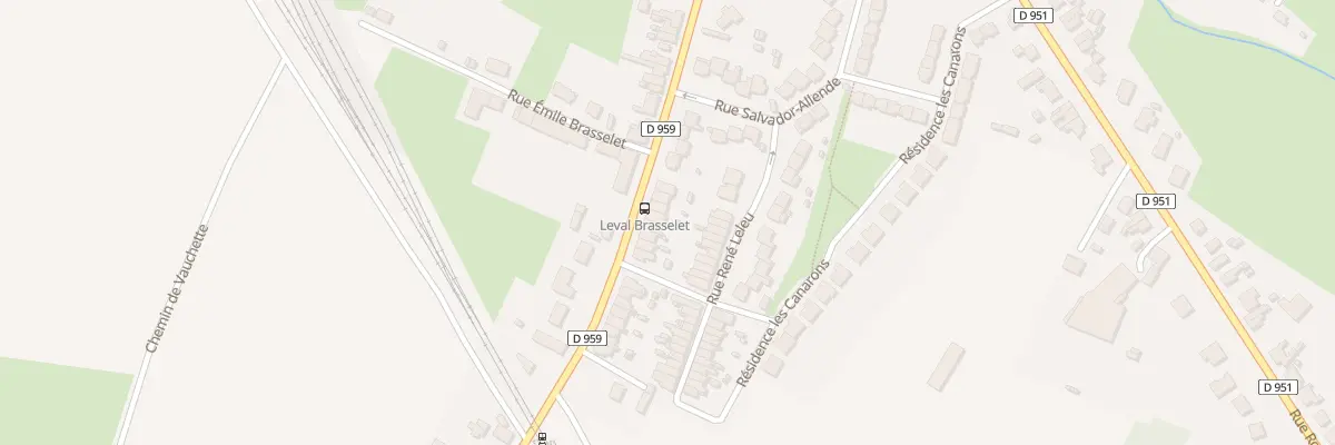 Plan du 162 Rue Emile Brasselet à Leval