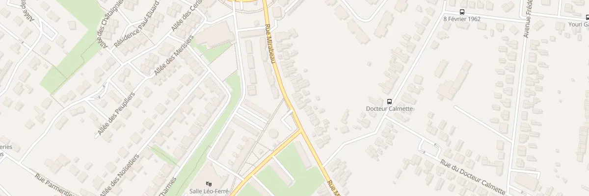 Plan du 116 Rue Mirabeau à Aulnoye-Aymeries