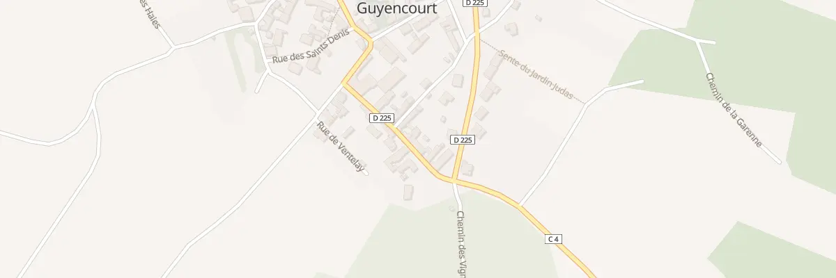 Plan du 7 Rue d’Enfer à Guyencourt