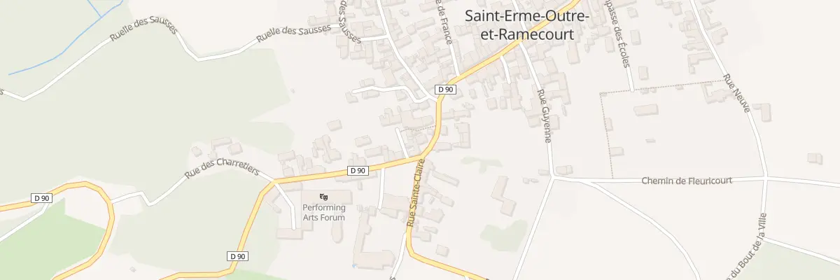 Plan du 8 Rue Haute à Saint-Erme-Outre-et-Ramecourt