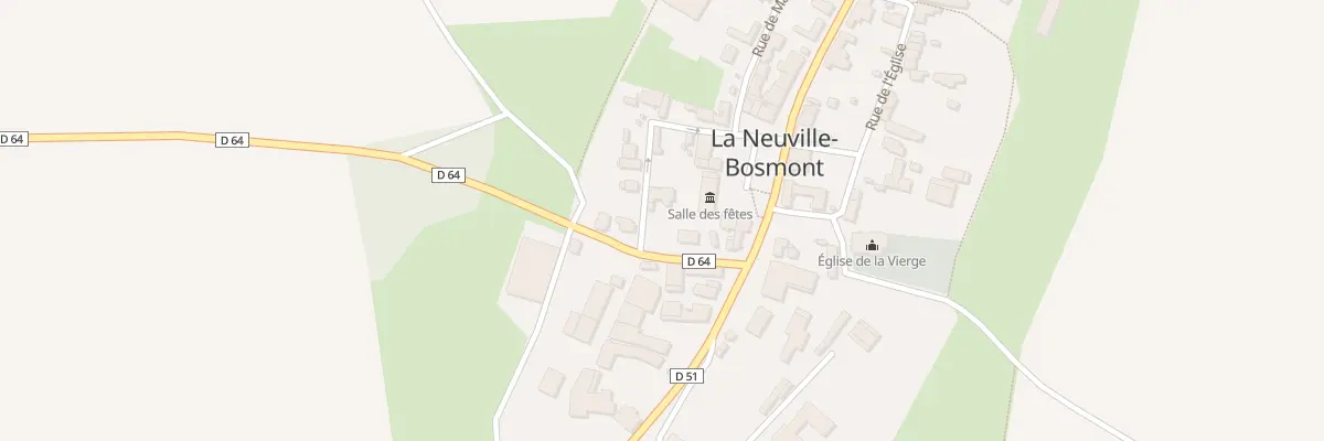 Plan du 2 Rue du Trou Masselot à La Neuville-Bosmont