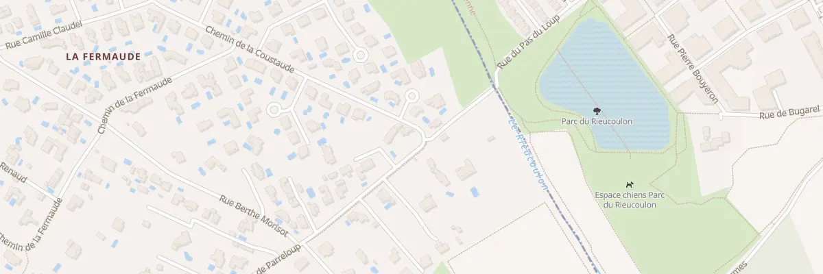 Plan du 570 Che de la Coustaude à Saint-Jean-de-Védas