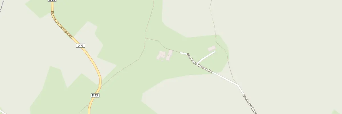 Plan du 1 Rte de Chantelot à La Côte-Saint-Didier