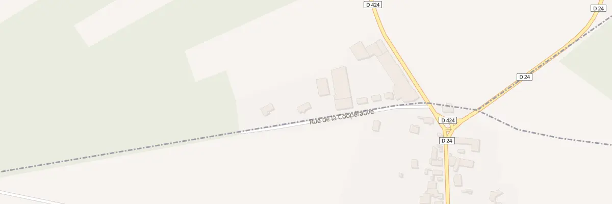 Plan du 10 Rue de la Cooperative à Champlat-et-Boujacourt