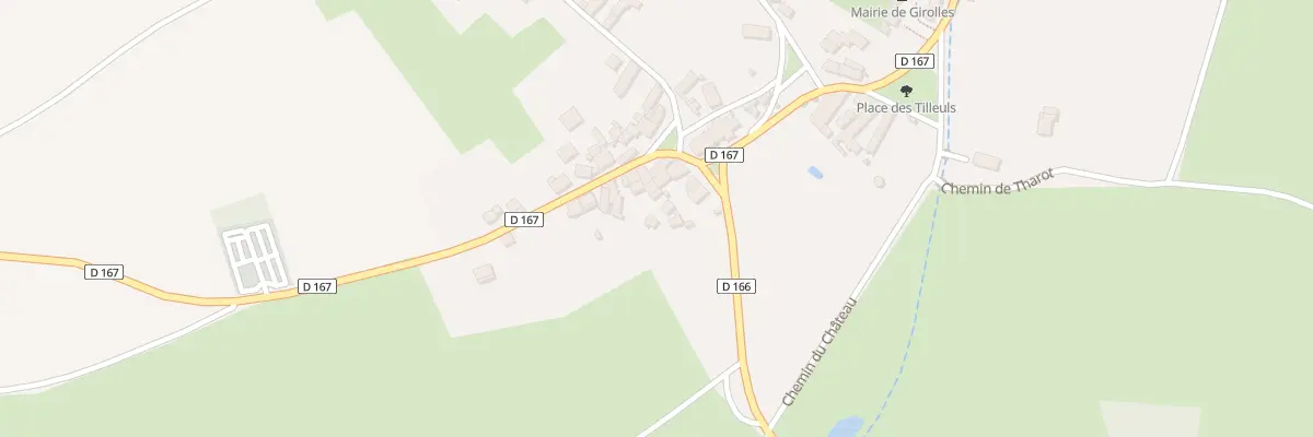 Plan du 3B Pl de l’Eglise à Girolles