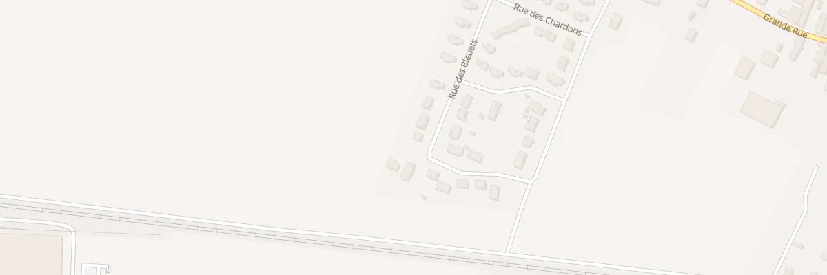 Plan du 18 Rue des Bleuets à Châtres
