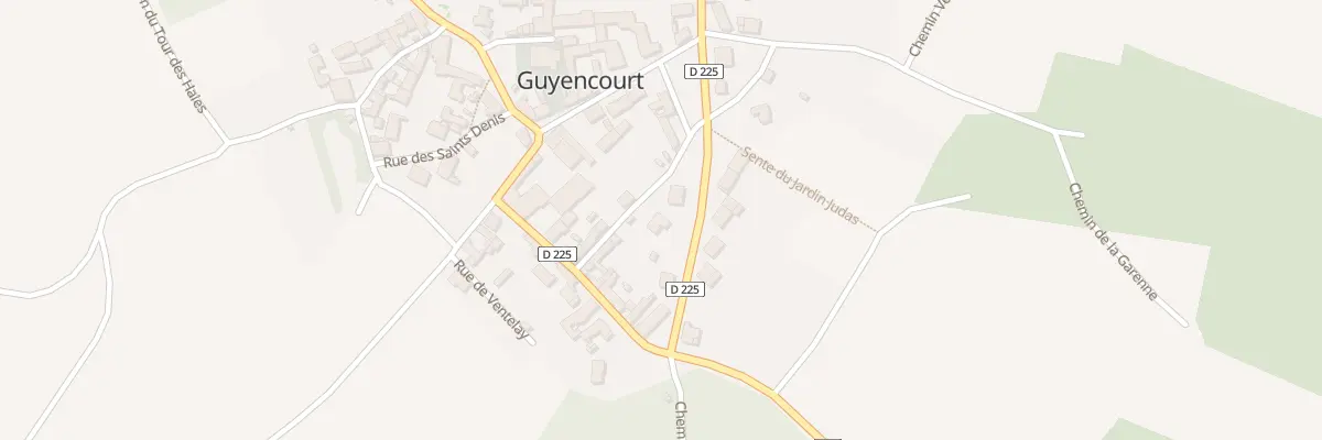 Plan du 11 Rue du Carrefour à Guyencourt
