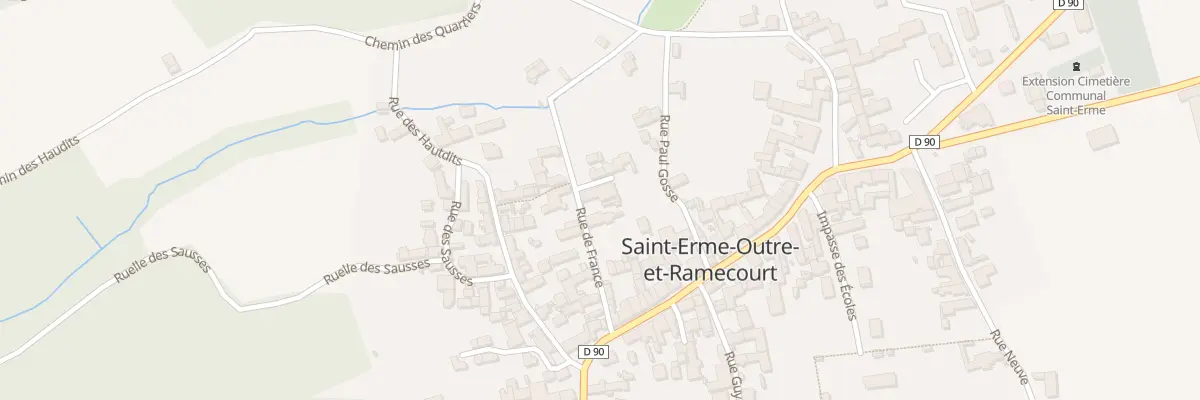 Plan du 6 Rue de France à Saint-Erme-Outre-et-Ramecourt