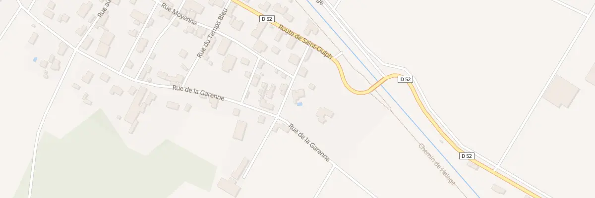 Plan du 3 Rue du Chateau à Clesles