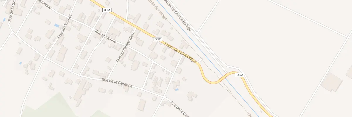 Plan du 2 Rue du Chateau à Clesles