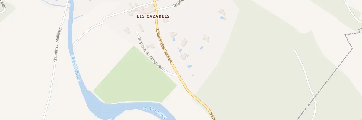 Plan du 413 Che des Cazarels à Saint-Jean-de-Cuculles
