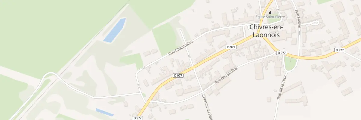 Plan du 22 Gr Grande Rue à Chivres-en-Laonnois