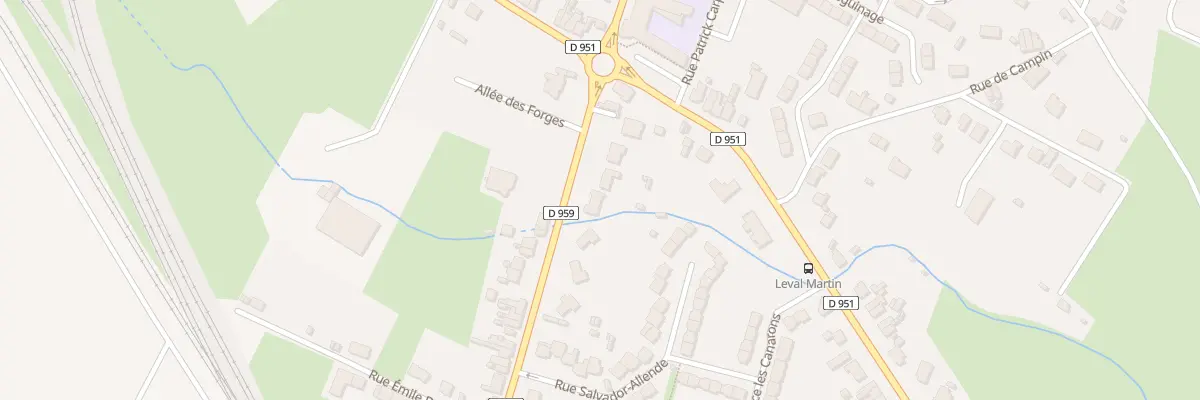 Plan du 140 Rue Emile Brasselet à Leval