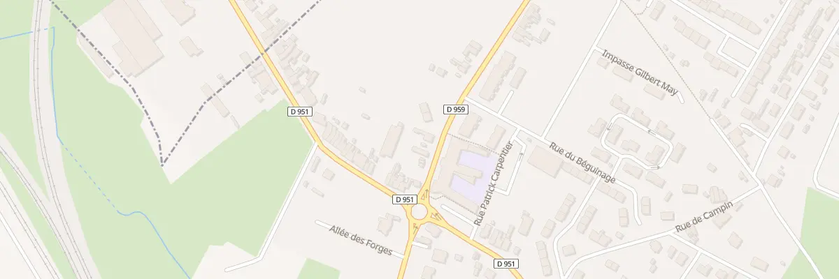 Plan du 55 Rue Emile Brasselet à Leval