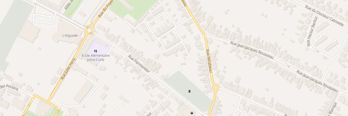 Plan du 69 Rue Mirabeau à Aulnoye-Aymeries