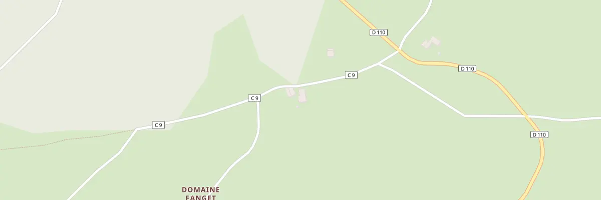 Plan du 1 Che du Fanget à La Valla-sur-Rochefort