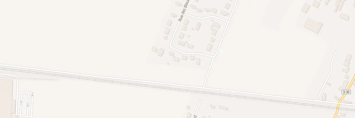 Plan du 10 Rue des Bleuets à Châtres