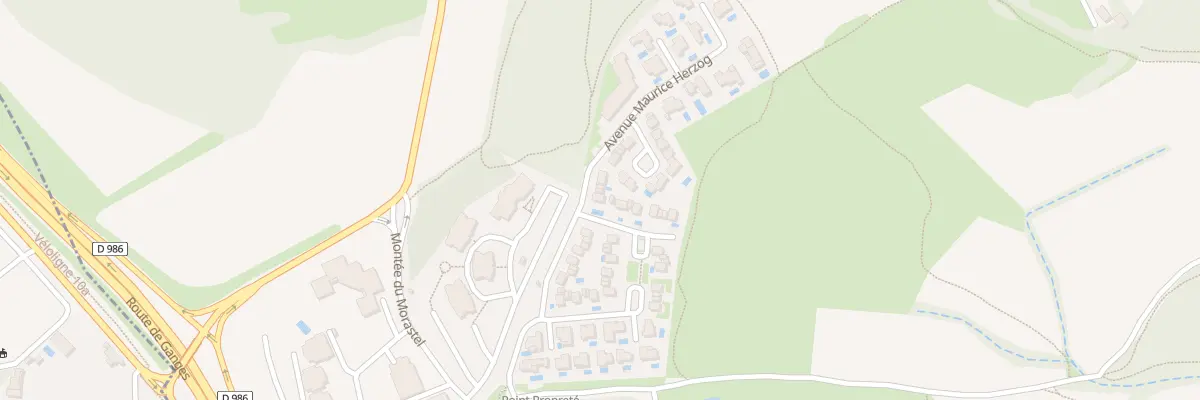 Plan du 28 Av Maurice Herzog à Saint-Clément-de-Rivière