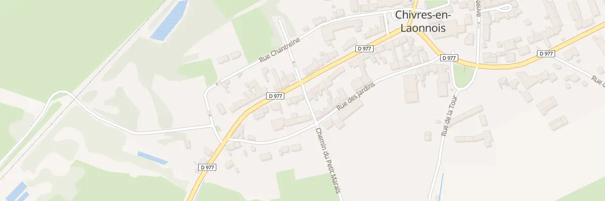 Plan du 25 Grande Rue à Chivres-en-Laonnois