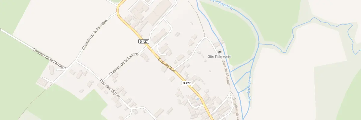 Plan du 1 Rue du Moulin (Vermoiron) à Vault-de-Lugny
