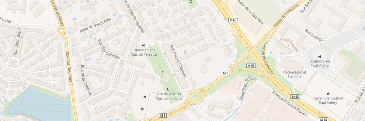 Plan du 14 Rue Marcel Rajman à Frontignan