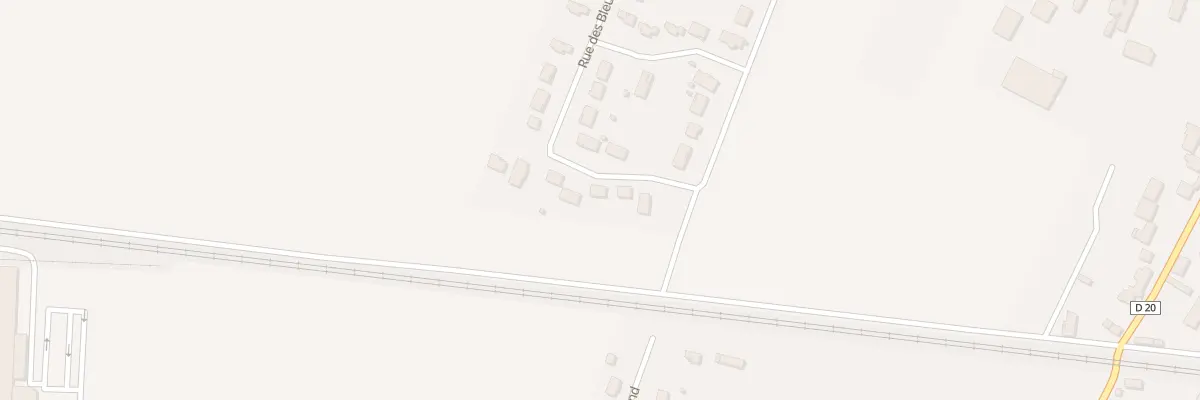 Plan du 8 Rue des Bleuets à Châtres