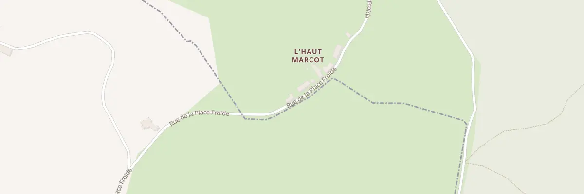 Plan du 3 Rue de la Place Froide à Sémelay