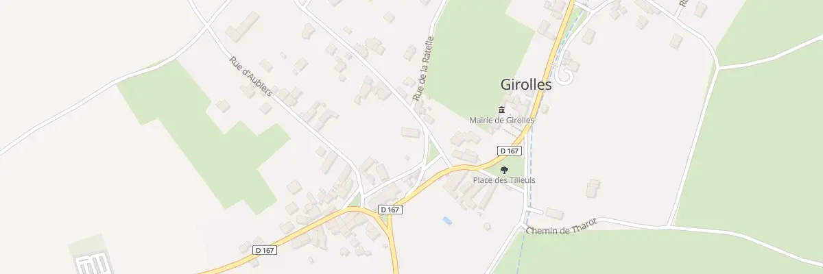 Plan du 5 Rue Derriere l’Eglise à Girolles