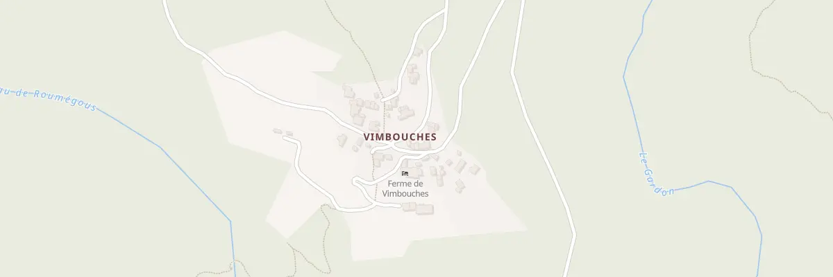Plan du 5101 Vimbouches à Ventalon en Cévennes