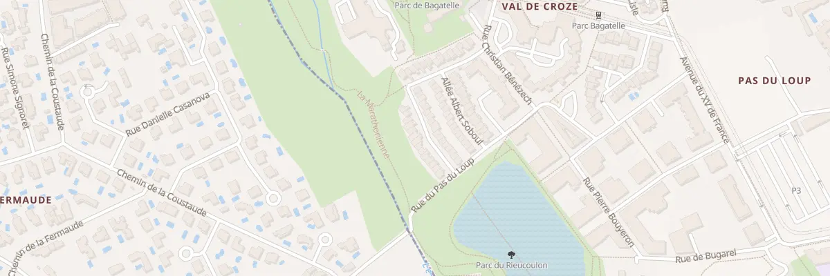 Plan du 75 Rue du Sichuan à Montpellier