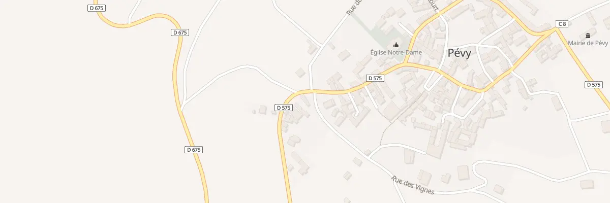 Plan du 33 Rue de la Porte Goliva à Pévy