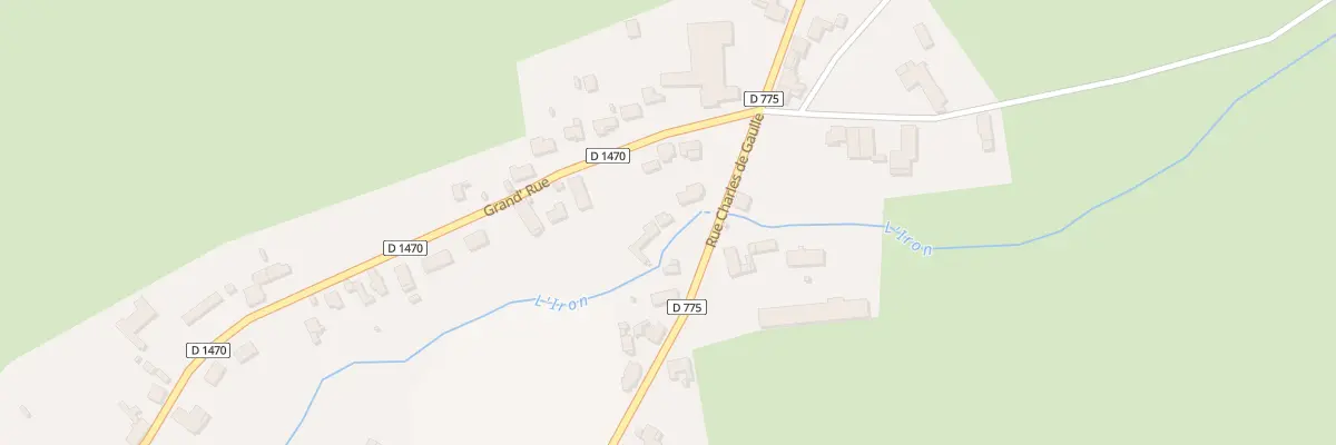 Plan du 43 Rue Charles de Gaulle à Buironfosse