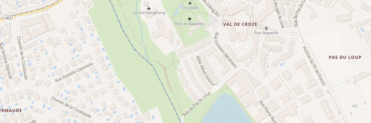 Plan du 122 Rue du Sichuan à Montpellier